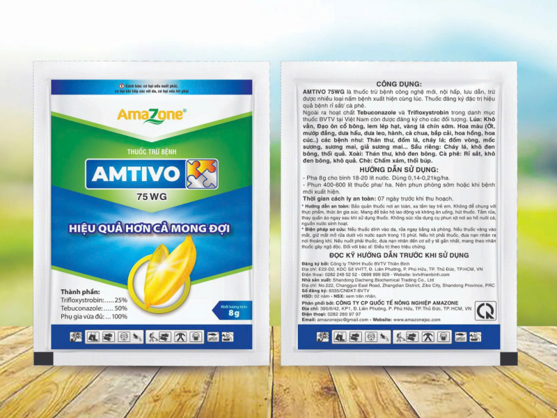 THUỐC TRỪ BỆNH - AMTIVO 75WG