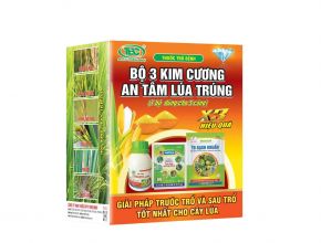 THUỐC TRỪ BỆNH - BỘ 3 KIM CƯƠNG AN TÂM LÚA TRÚNG