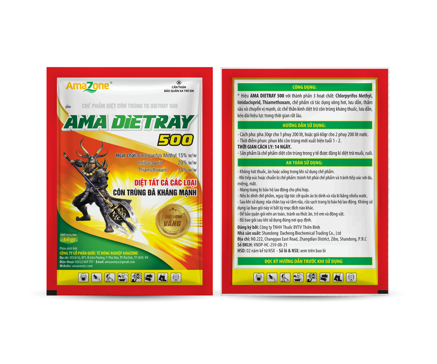 CHẾ PHẨM DCT - AMA DIETRAY 500WP CHẾ PHẨM DCT - AMA DIETRAY 500WP