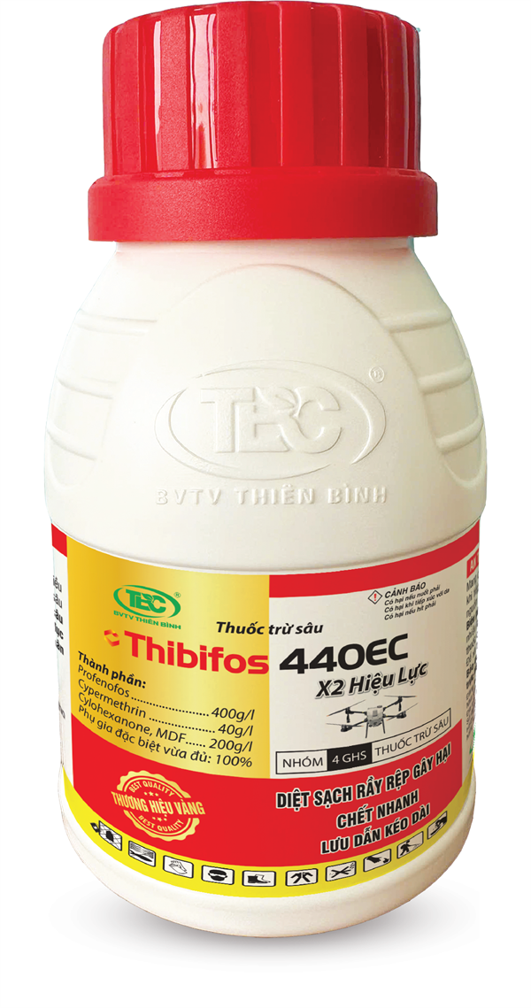 THUỐC TRỪ SÂU THIBIFOS 440EC THUỐC TRỪ SÂU THIBIFOS 440EC